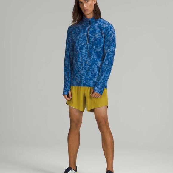 Lululemon Surge Warm 1/2 Zip Pullover - Men's Size XXL, Blue, Stylish & Function - Picture 2 of 5